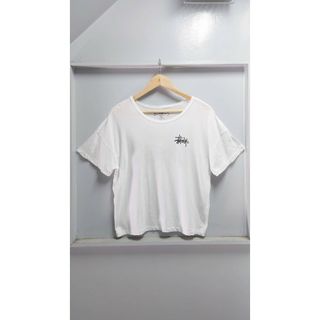 STUSSY ステューシー ヴィンテージ SS COUPE 半袖Ｔシャツ ブラック トップス ロゴ サイズL  55371