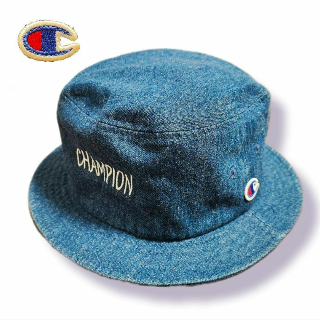 Champion - Champion ハット デニム 刺繍の通販 by chayu's shop