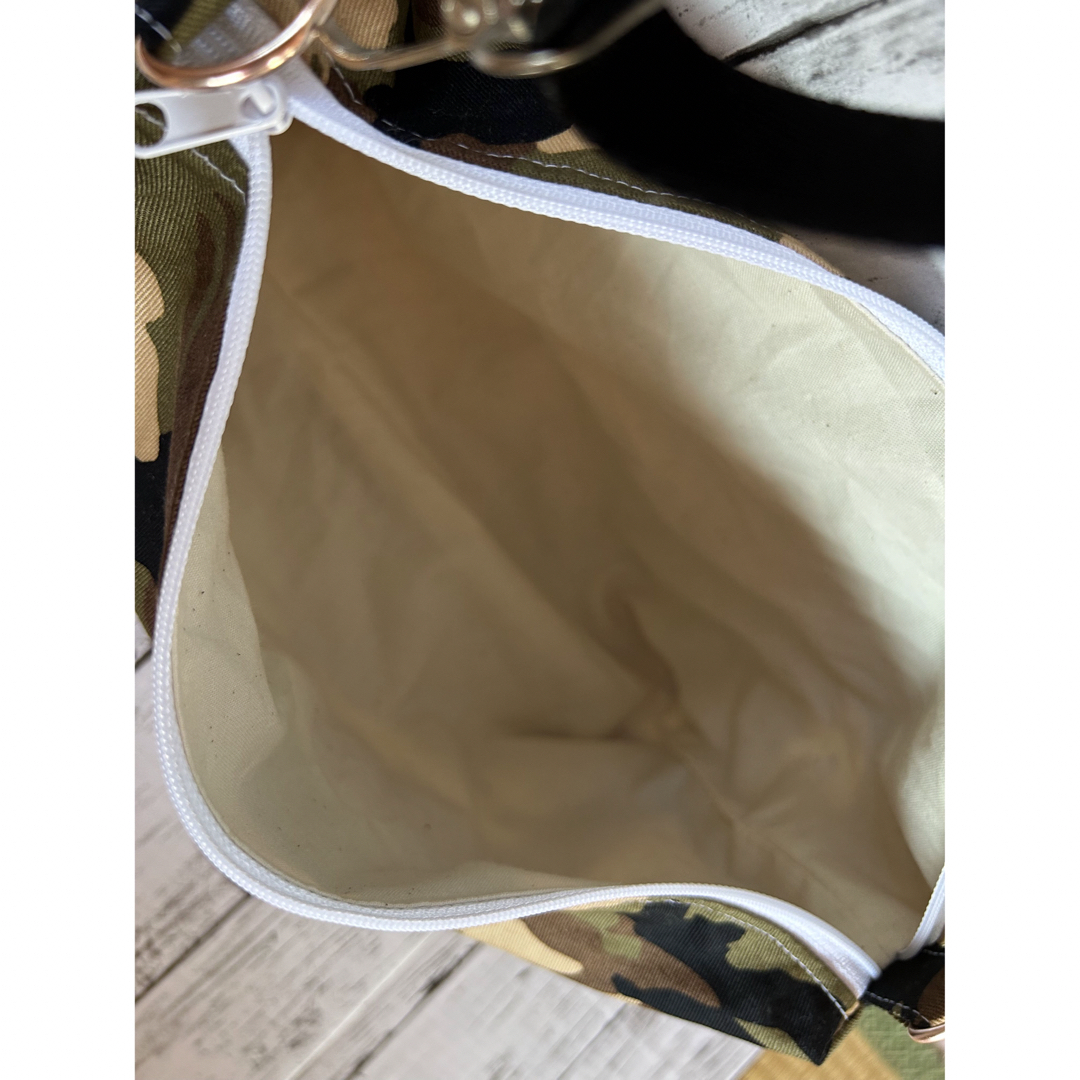 ショルダーバッグ☆迷彩 ハンドメイドのファッション小物(バッグ)の商品写真