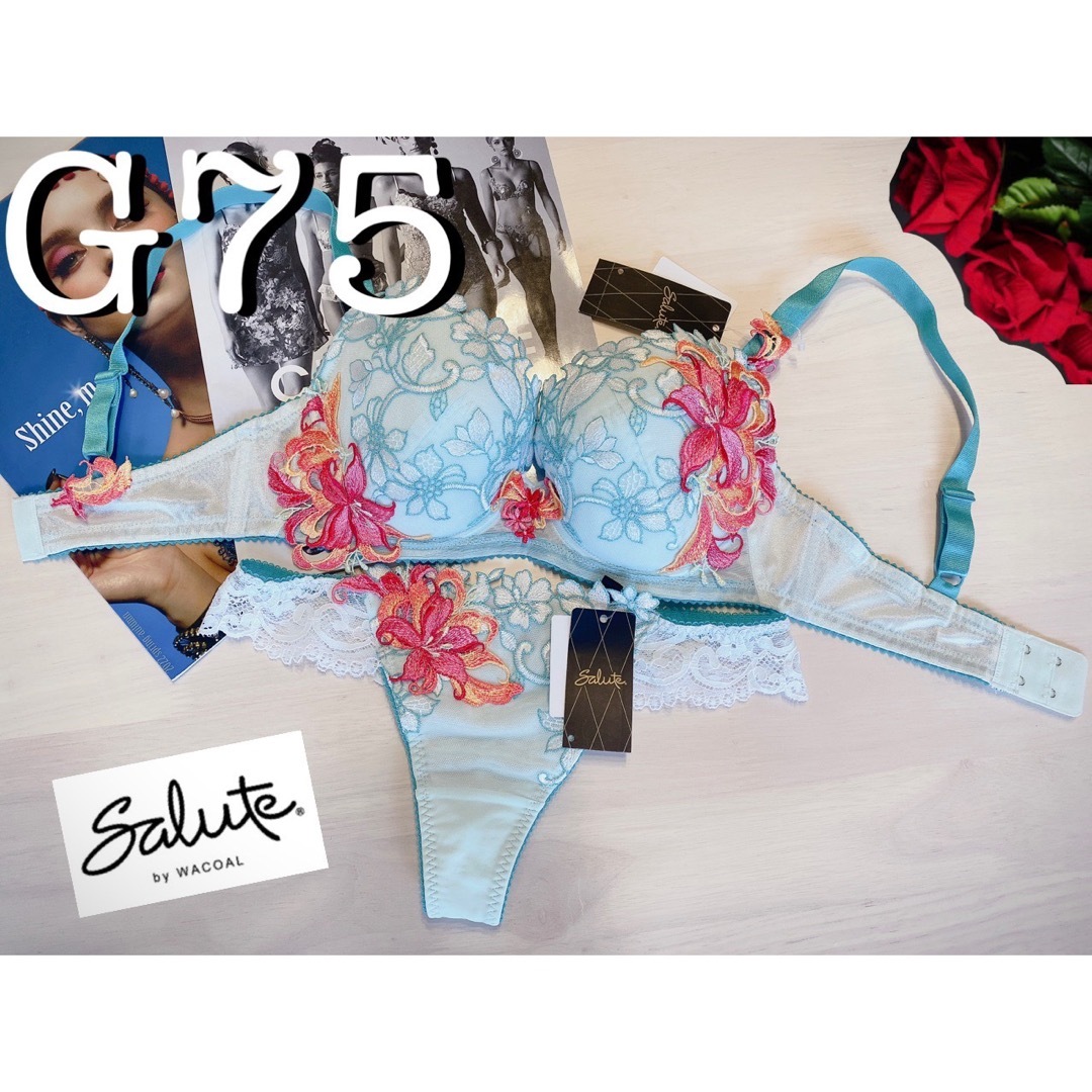 Wacoal salute 62G BTJ462 ブラジャーショーツF70M - 下着 Wacoal salute 62G BTJ462 ブラジャーショーツF70M - 下着