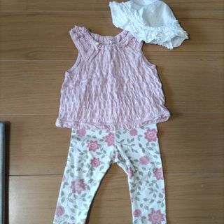 ベビーギャップ(babyGAP)の美品　babyGap 女の子夏服　まとめ売り　80(パンツ)