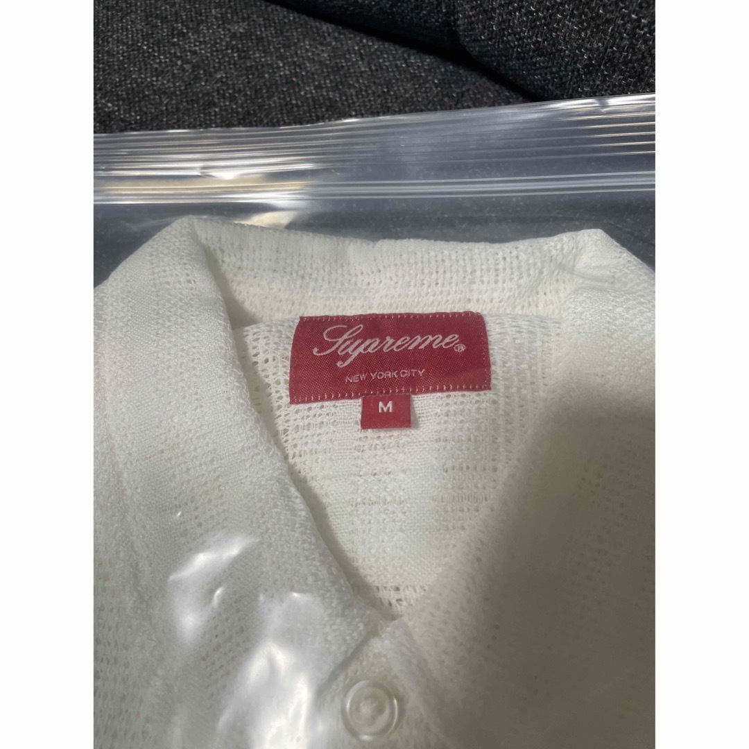 Supreme - supreme Mesh Stripe S/S Shirt Mサイズの通販 by ログ's