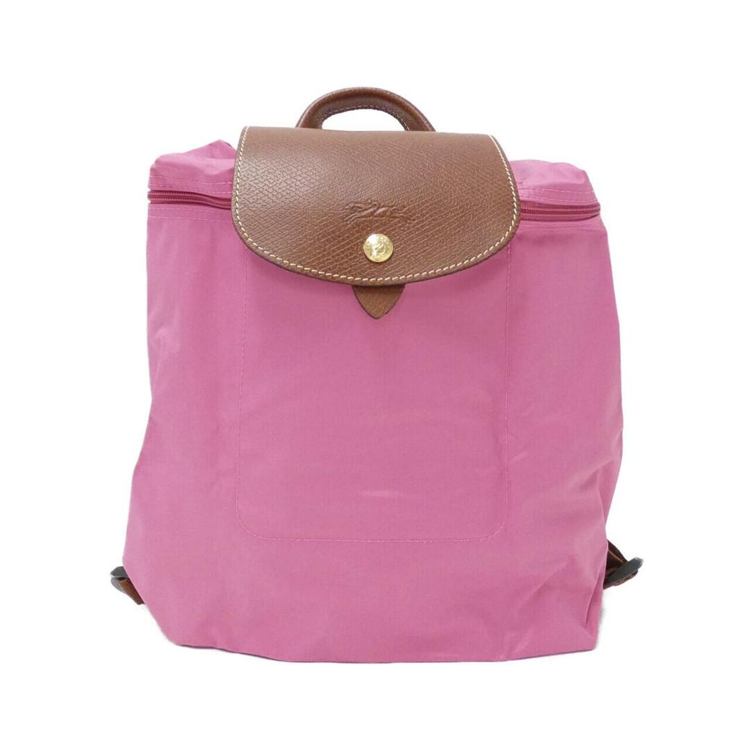 【訳アリ】LONGCHAMP ルプリアージュ　リュックサック　ピンク