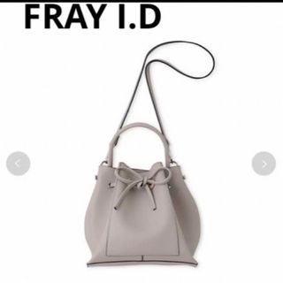 フレイアイディー(FRAY I.D)の【美品】FRAY I.D リボン ショルダーバッグ  ハンドバッグ(ショルダーバッグ)