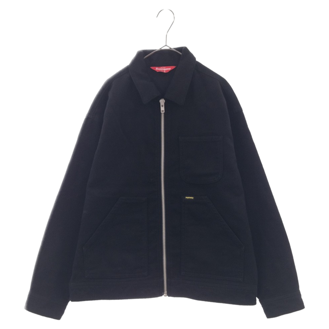 SUPREME シュプリーム 22AW Moleskin Work Jacket モールスキンワークジャケット ブラック