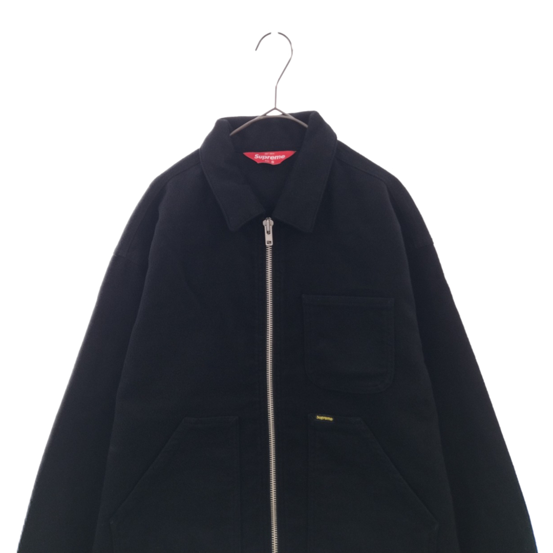 SUPREME シュプリーム 22AW Moleskin Work Jacket モールスキンワークジャケット ブラック