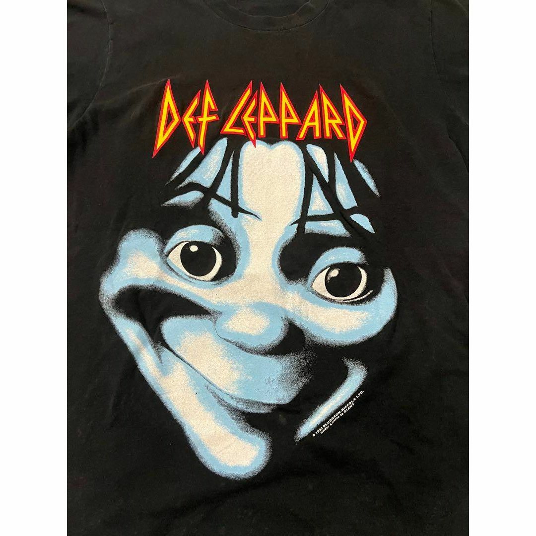 def leppard 1992 tシャツ バンT 　90sTシャツ/カットソー(半袖/袖なし)