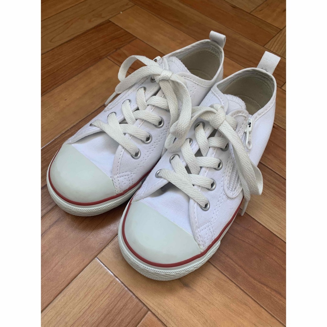 CONVERSE(コンバース)のコンバース20cm 白 キッズ/ベビー/マタニティのキッズ靴/シューズ(15cm~)(スニーカー)の商品写真