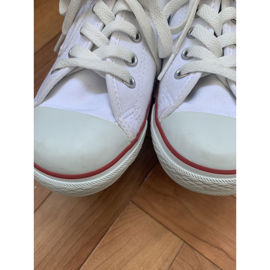 CONVERSE(コンバース)のコンバース20cm 白 キッズ/ベビー/マタニティのキッズ靴/シューズ(15cm~)(スニーカー)の商品写真