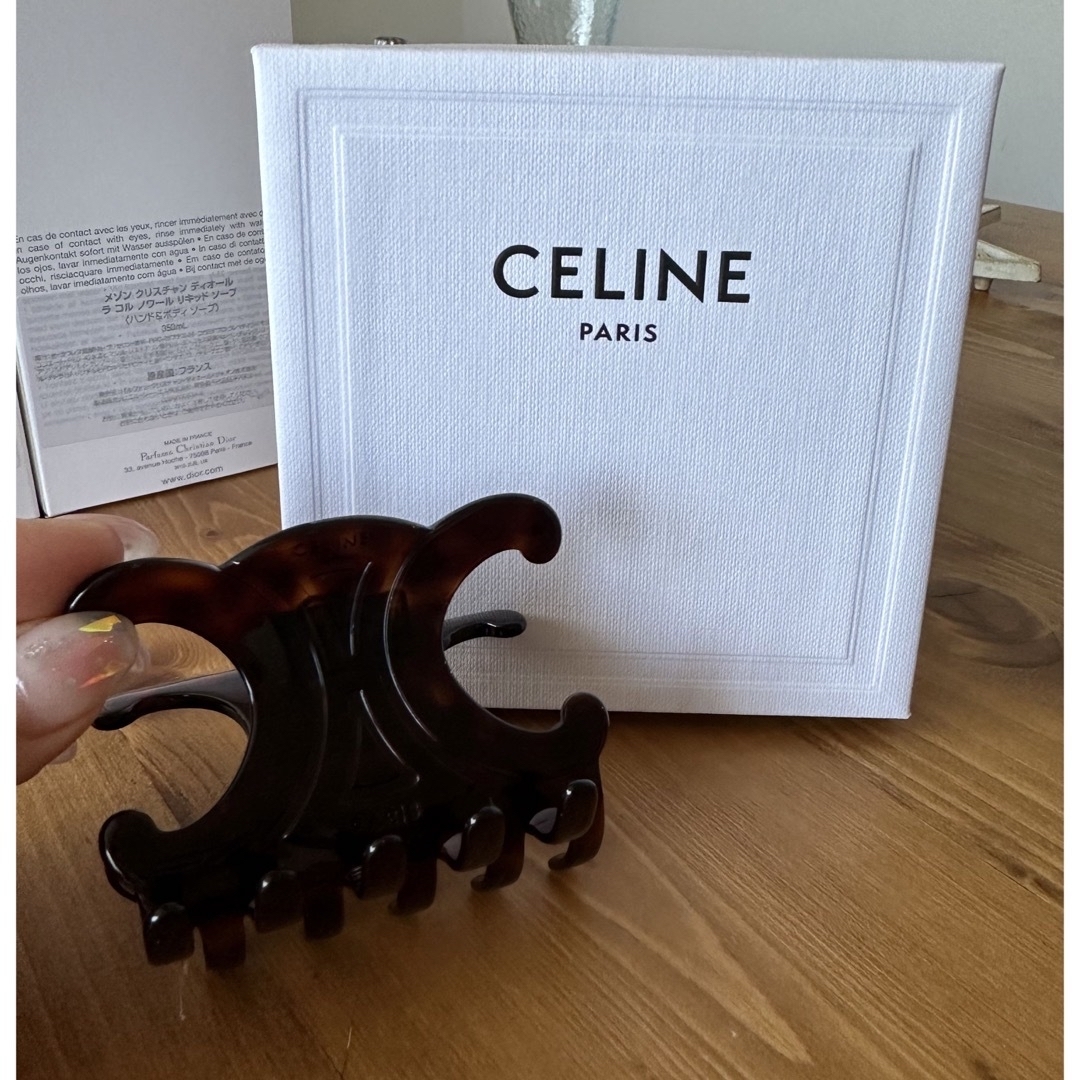 CELINE♡ヘアクリップ美品