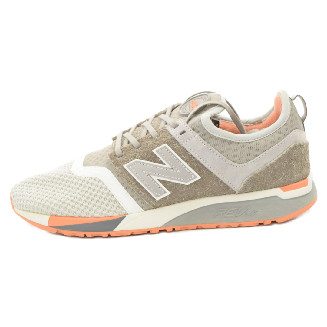 New Balance ニューバランス ×ミタスニーカーズ MRL247MT スウェード/メッシュ ローカットスニーカー グレー US11/29cm