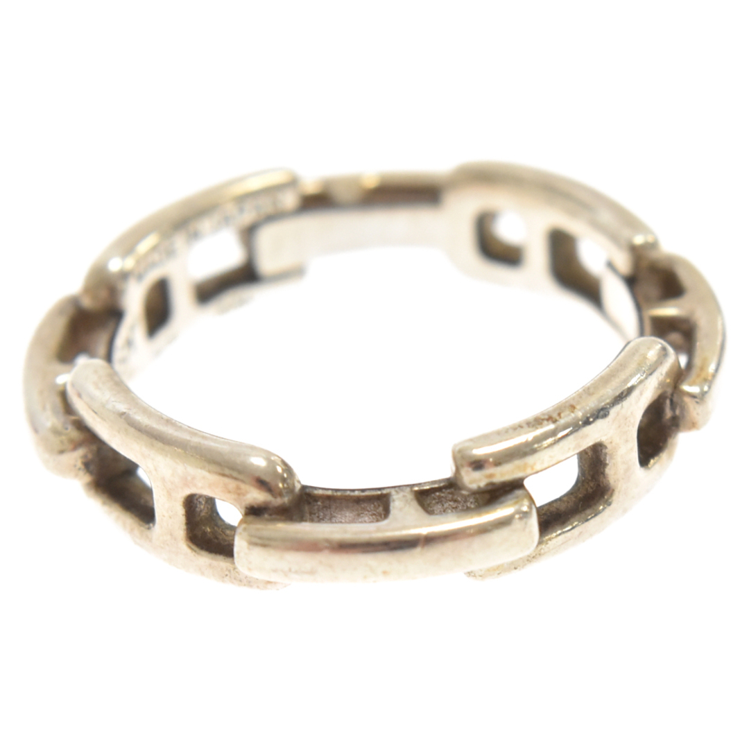 アンブッシュ CHAIN RING ロゴチェーンシルバーリング メンズ 16号 www