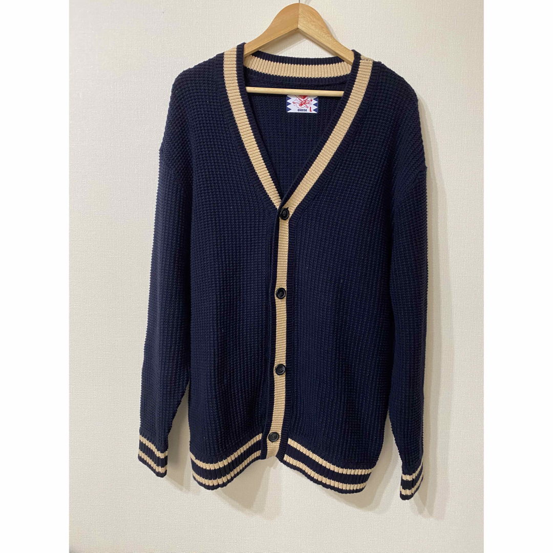 【SON OF THE CHEESE】Line Cardigan カーディガン