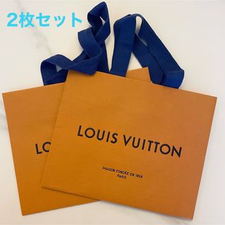 ルイヴィトン(LOUIS VUITTON)のルイヴィトン　ショップバッグ　ショッパー  2枚セット(ショップ袋)