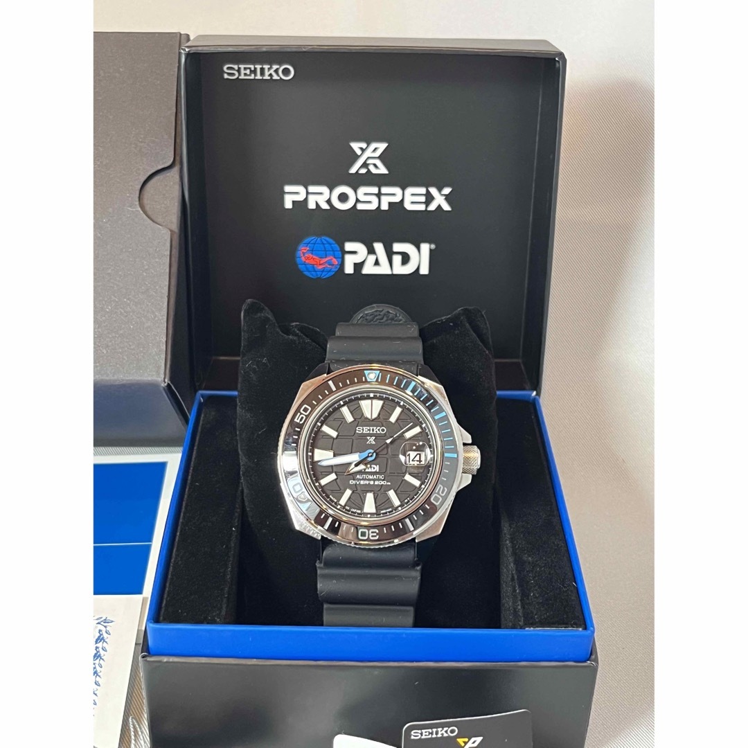 SEIKO(セイコー)の セイコープロスペックスダイバーSBDY095限定モデル自動巻PADI 試着美品 メンズの時計(腕時計(アナログ))の商品写真