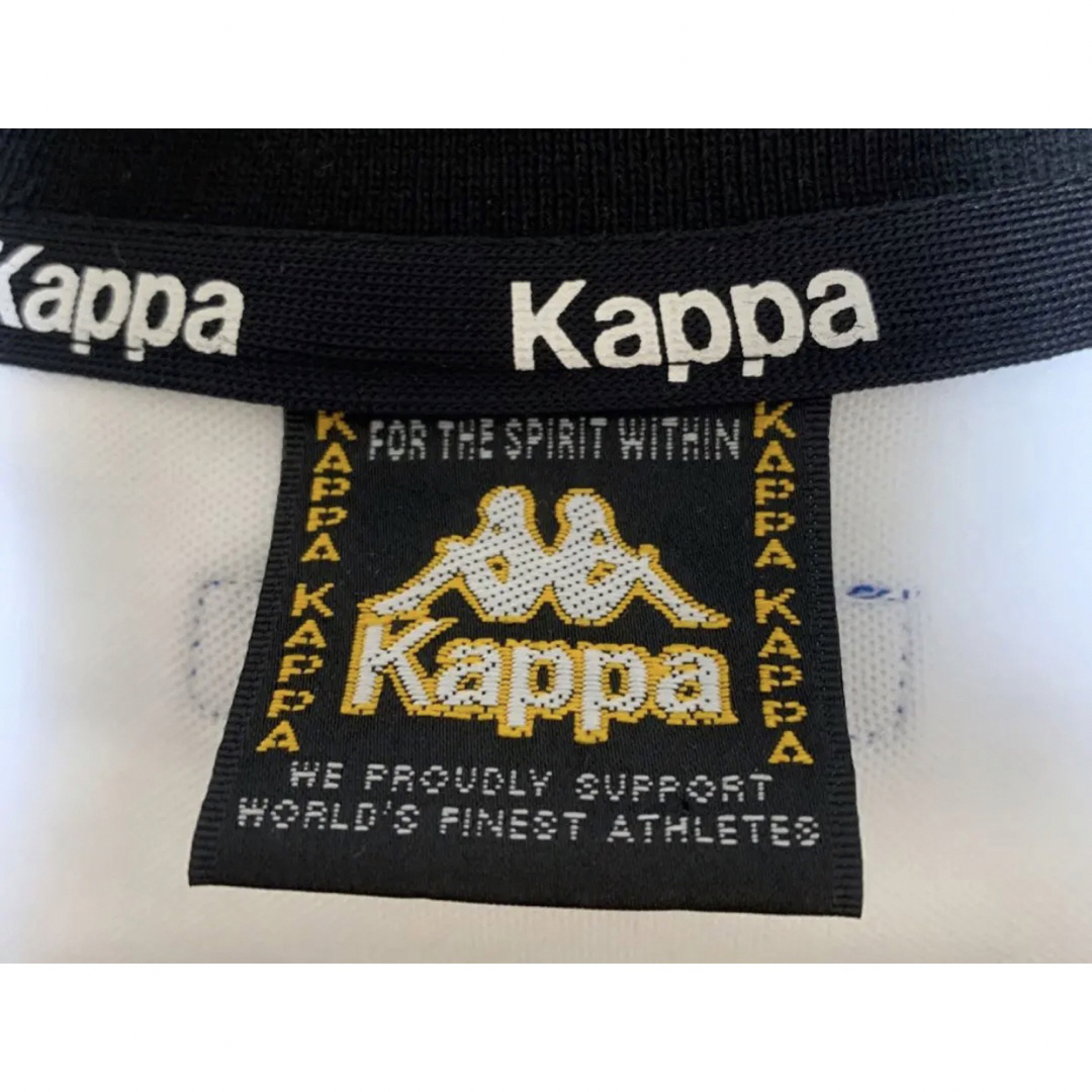 Kappa(カッパ)のKappa カッパ　ポロシャツ　オレンジ　イエロー　身長175記載 メンズのトップス(ポロシャツ)の商品写真