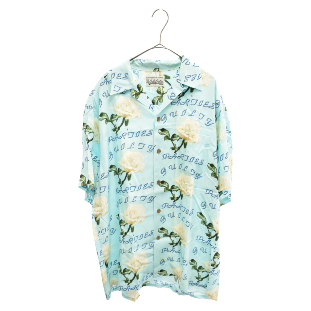 WACKO MARIA ワコマリア 22SS HAWAIIAN SHIRT TYPE-4 薔薇柄オープンカラーハワイアン半袖シャツ アロハシャツ |  フリマアプリ ラクマ