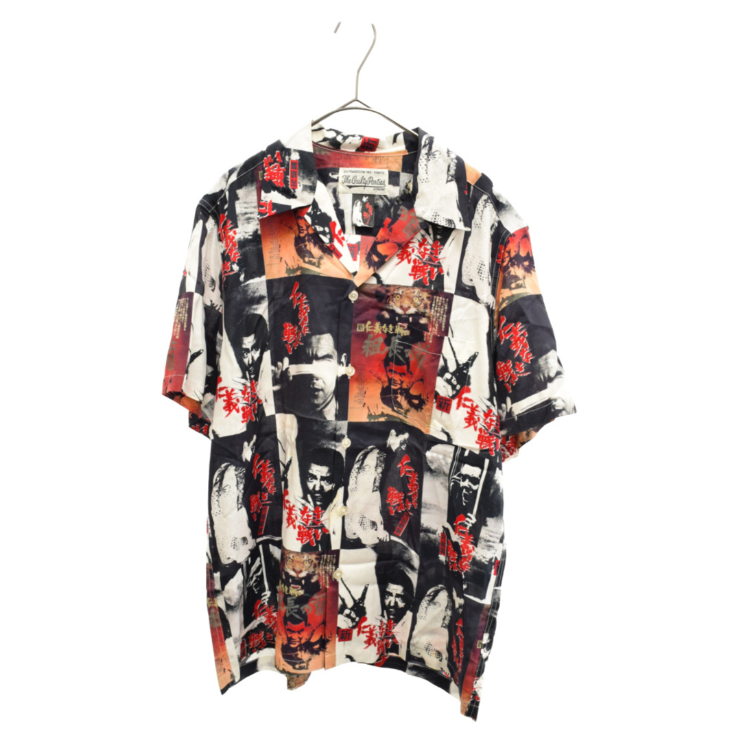 WACKO MARIA ワコマリア 20SS S/S HAWAIIAN SHIRT 仁義なき戦い ハワイアン半袖シャツ アロハシャツ マルチカラー BWHAH-WM-HI01