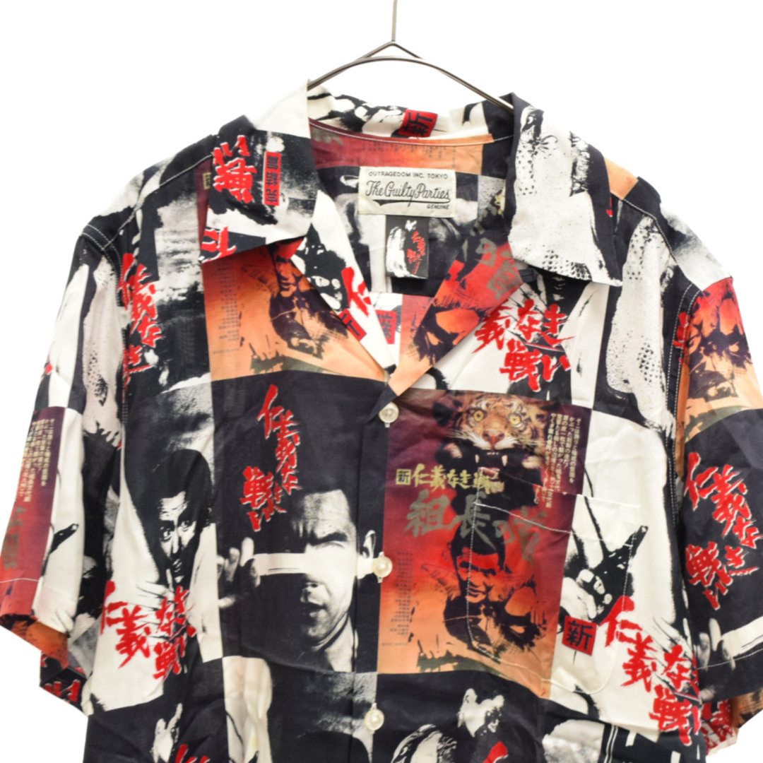 WACKO MARIA ワコマリア 20SS S/S HAWAIIAN SHIRT 仁義なき戦い ハワイアン半袖シャツ アロハシャツ マルチカラー BWHAH-WM-HI01