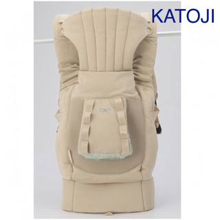 カトージ(KATOJI)の新品 KATOJI ベビーキャリア ベージュ 未使用 カトージ メッシュ 抱っこ(抱っこひも/おんぶひも)
