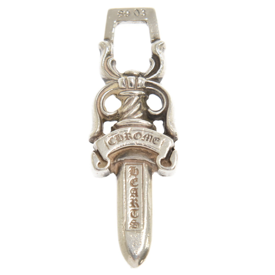 CHROME HEARTS クロムハーツ #10DAGGER P/D/#10ダガーペンダント アフターPAVEダイヤ/シルバーネックレストップ 1