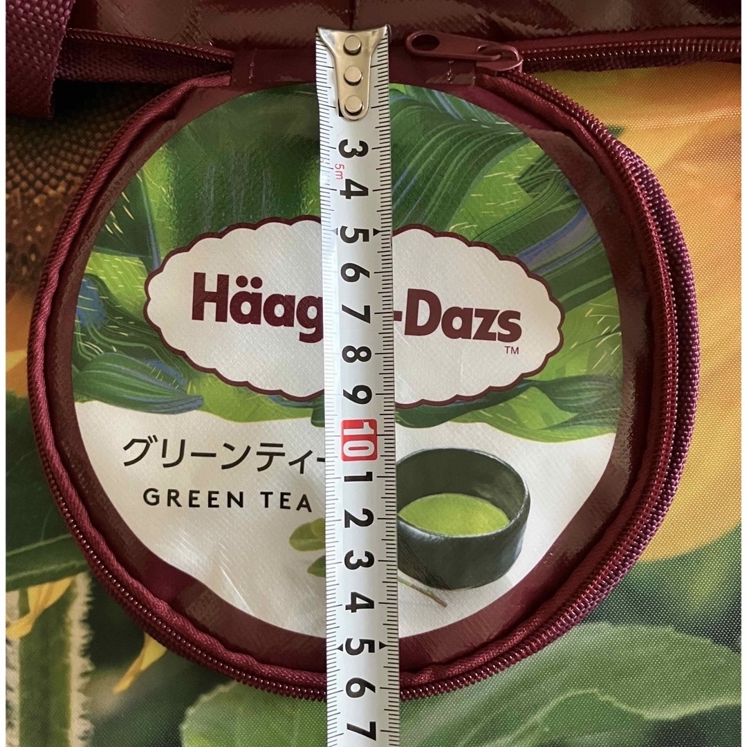 Haagen-Dazs(ハーゲンダッツ)のハーゲンダッツ クーラーバッグ グリーンティー 2023 エンタメ/ホビーのコレクション(ノベルティグッズ)の商品写真