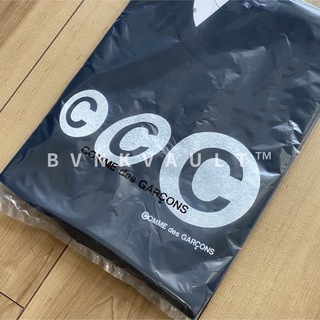 コムデギャルソン(COMME des GARCONS)のコムデギャルソン 青山オリジナル 青山限定 シンボルサークル Tシャツ 黒 XL(Tシャツ/カットソー(半袖/袖なし))