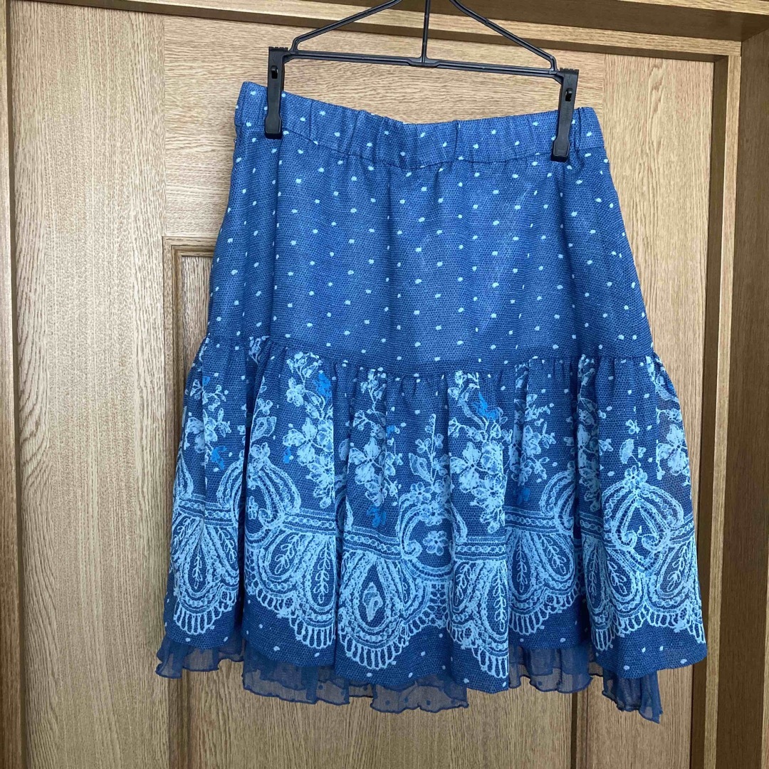 LYON(リヨン)のlyon プリントスカート レディースのスカート(ミニスカート)の商品写真