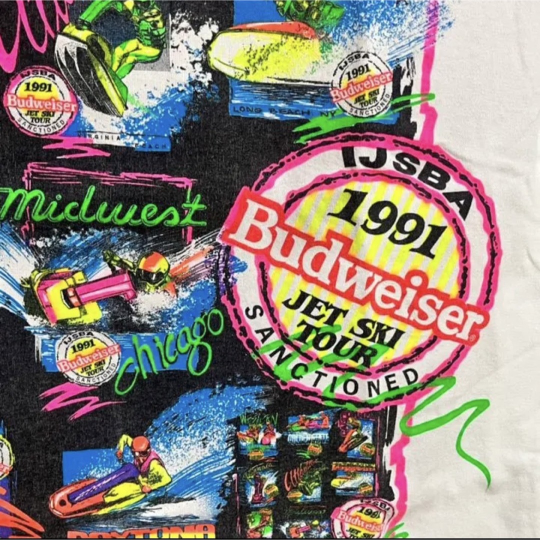 90sTシャツ ジェットスキー 古着 メンズのトップス(Tシャツ/カットソー(半袖/袖なし))の商品写真