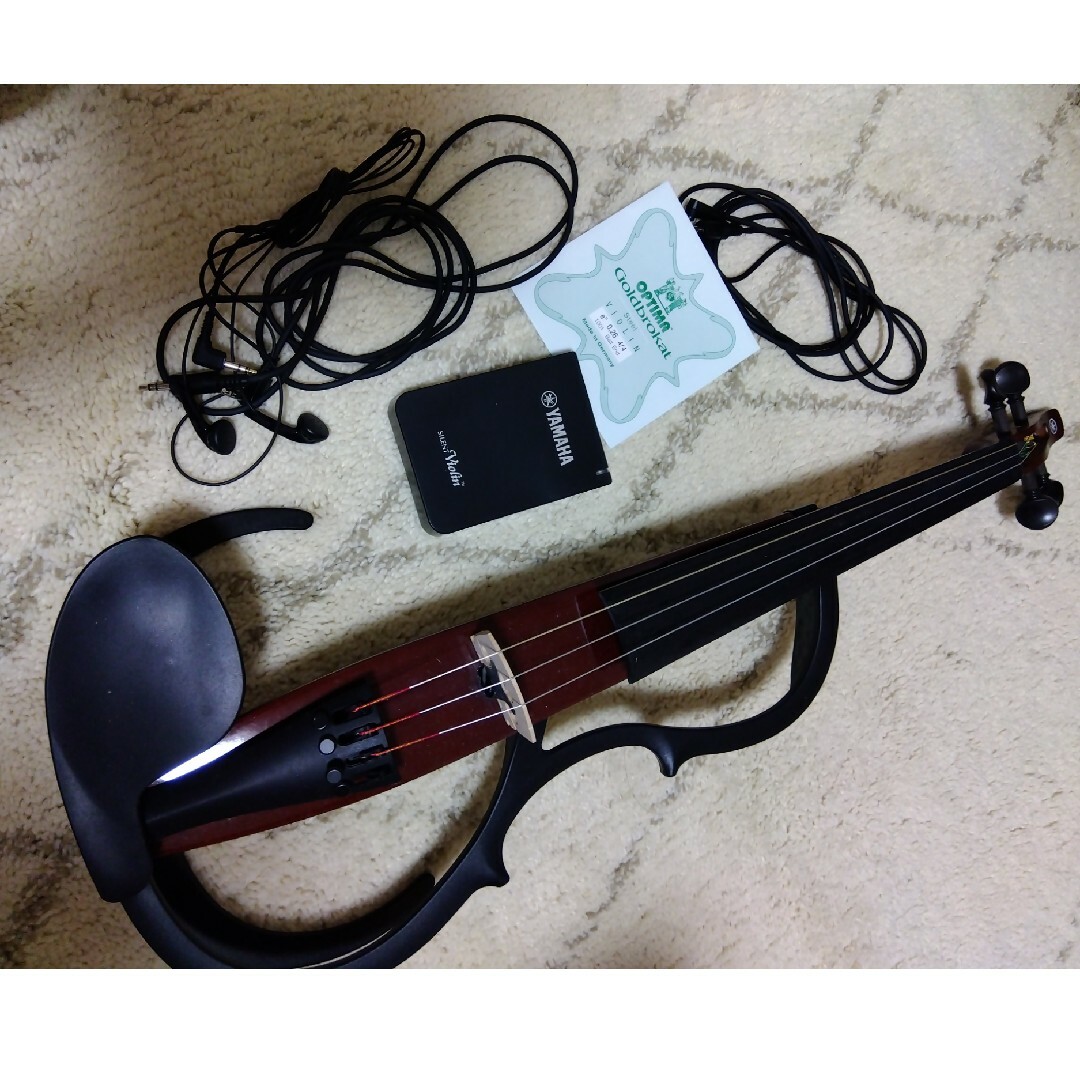 ヤマハ(ヤマハ)のYAMAHAサイレント電子バイオリン 楽器の弦楽器(ヴァイオリン)の商品写真