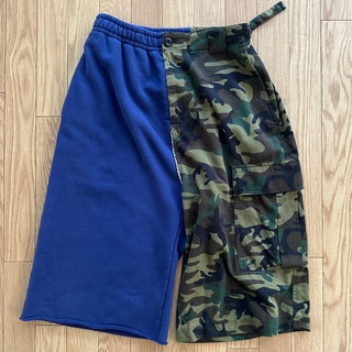 バレンシアガ(Balenciaga)のBALENCIAGA camouflage docking pants 新品(ワークパンツ/カーゴパンツ)