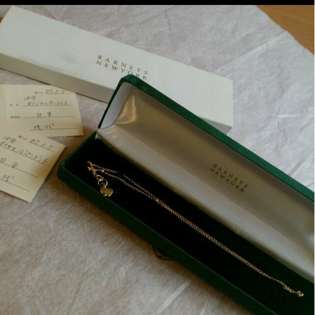BARNEYS NEW YORK - BARNEYS NEW YORK ダイヤモンド ネックレス BARNEYS NEW YORK - BARNEYS NEW YORK ダイヤモンド ネックレス