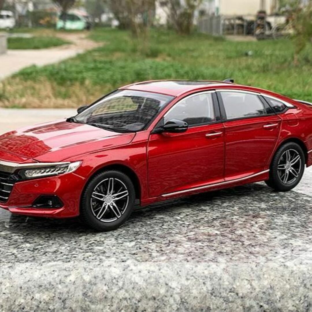 ミニカー 1/18 ホンダ アコード ACCORD 2022 レッド | フリマアプリ ラクマ