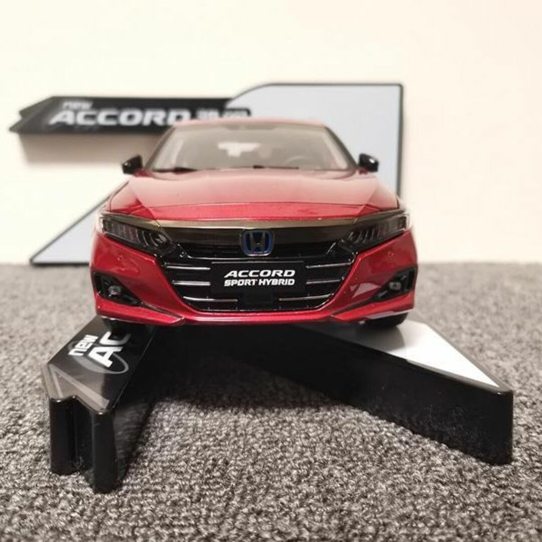 ミニカー 1/18 ホンダ アコード ACCORD 2022 レッド