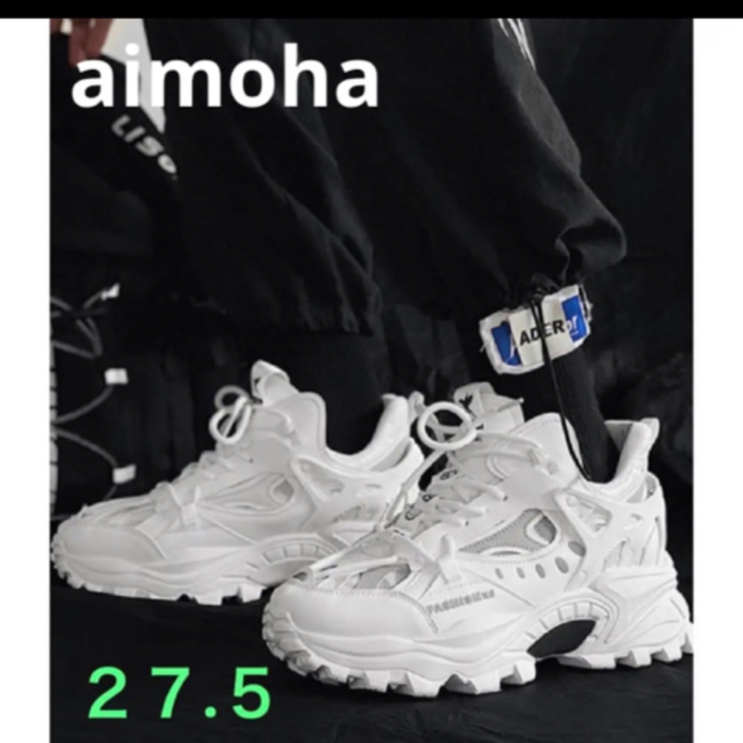 aimoha  韓国ブランドBIGシルエットシューズ　unisex