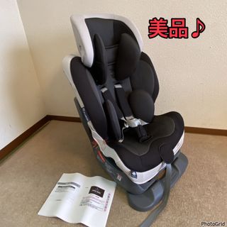 カーメイト(CAR MATE)の禁煙‼️【美品】エールベベ★スイングムーン★チャイルドシート/ジュニアシート(自動車用チャイルドシート本体)