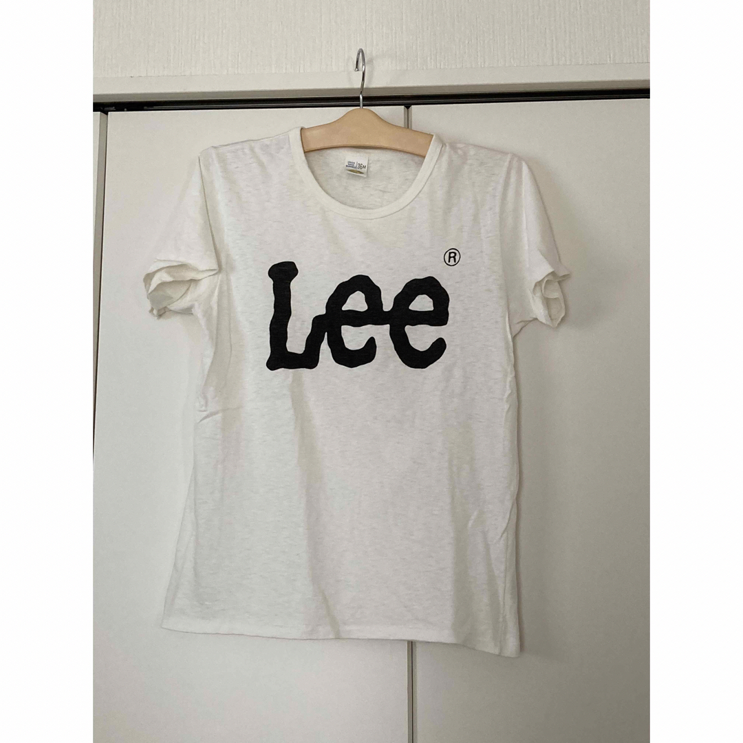 Lee リー ロゴ Tシャツ　白Tシャツ | フリマアプリ ラクマ