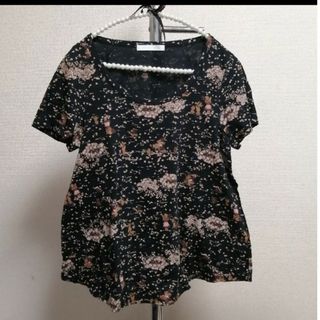 フランシュリッペ(franche lippee)のfranche lippee フランシュリッペ 半袖花柄Tシャツ(Tシャツ(半袖/袖なし))