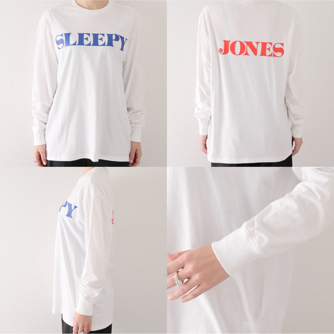 Plage(プラージュ)の専用です／Plage 別注【SLEEPY JONES】ロングスリーブTシャツ レディースのトップス(Tシャツ(長袖/七分))の商品写真