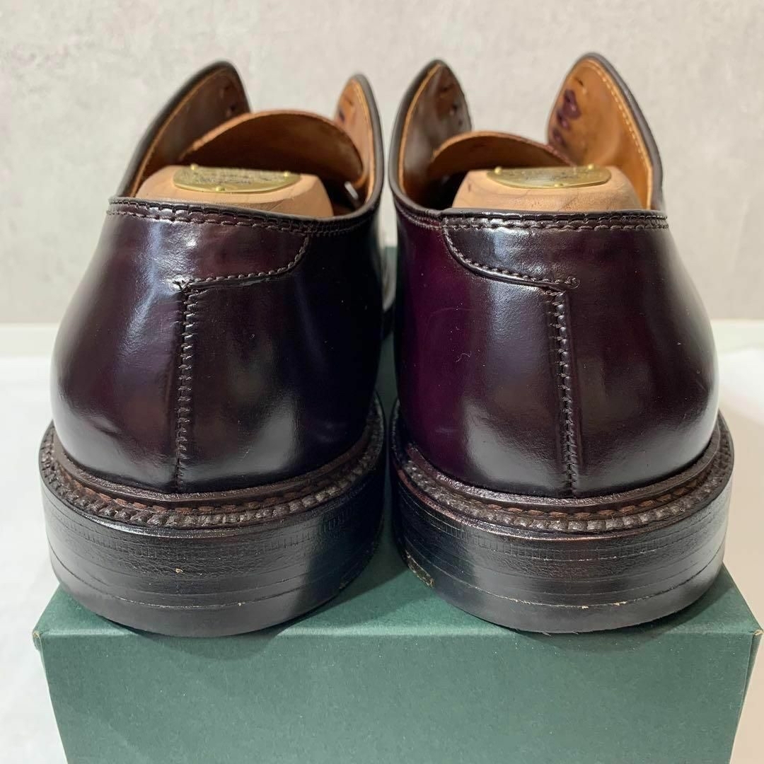 Alden(オールデン)のたま様専用ALDEN 2938F アンラインド 10D コードバン #8 990 メンズの靴/シューズ(ドレス/ビジネス)の商品写真