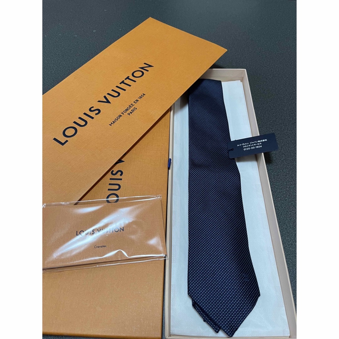 新品未使用タグ付きルイヴィトンネクタイ | hartwellspremium.com