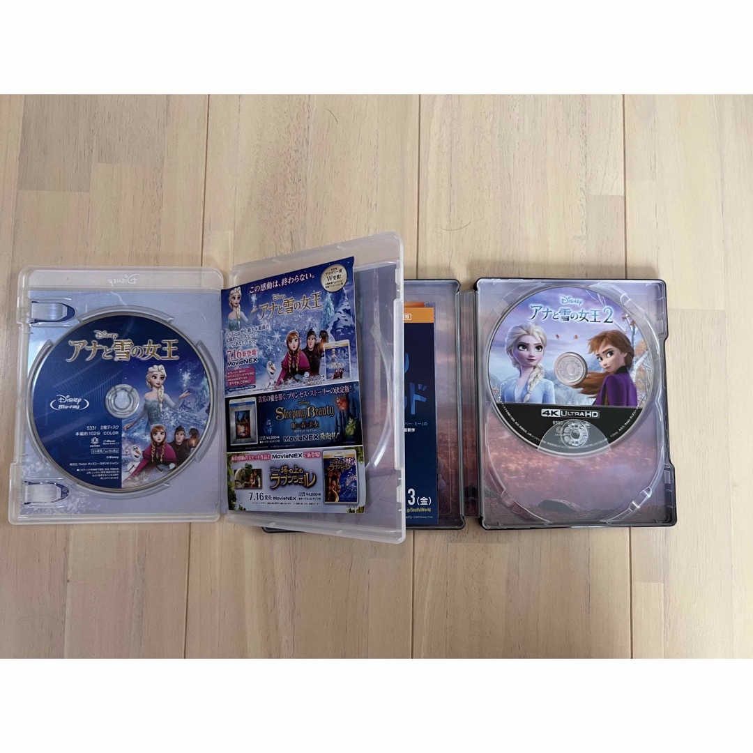 【Blu-ray&4K UHD】アナと雪の女王&アナと雪の女王2