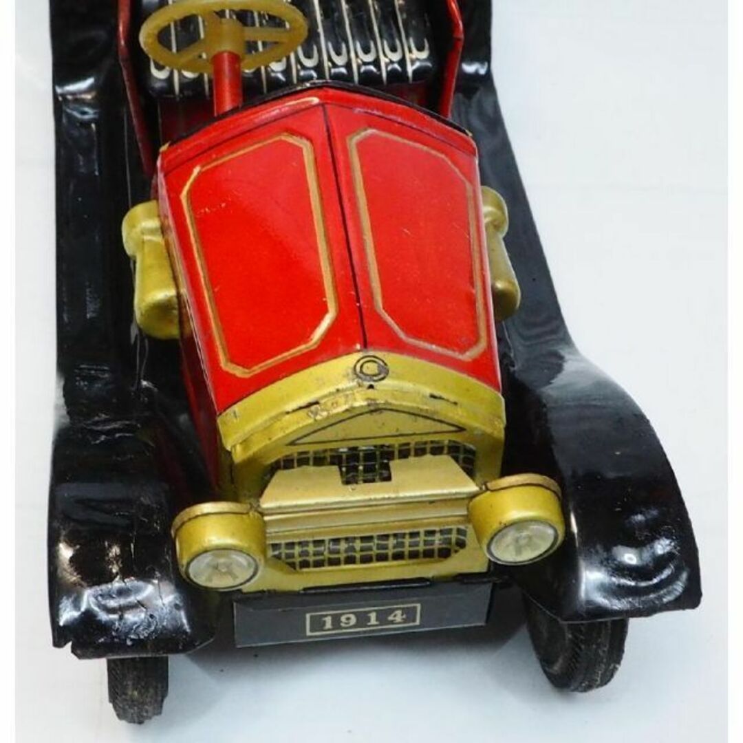 ブリキ【スタンレー スチーマー オールドタイマー赤】tin toy ブリキ【スタンレー スチーマー オールドタイマー赤】tin toy