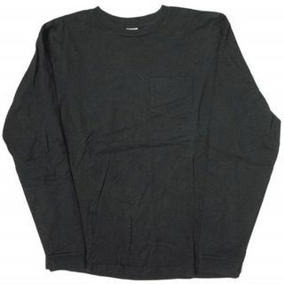 クラス(Class)のCLASS クラス 日本製 L/S POCKET TEE ロングスリーブポケットTシャツ 3 BLACK 長袖 トップス【中古】【CLASS】(Tシャツ/カットソー(七分/長袖))