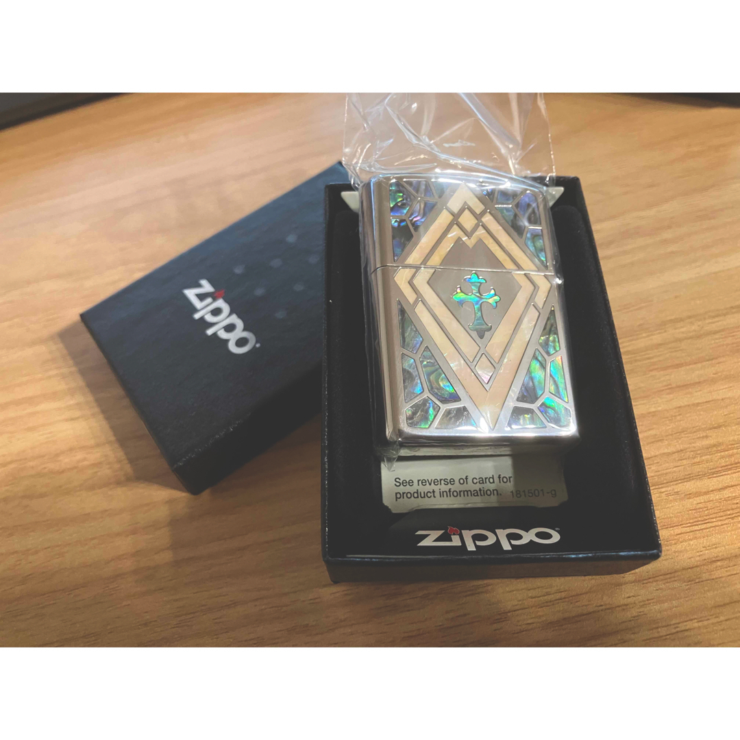 zippo  ジッポー アーマーシェルインレイ  クロス