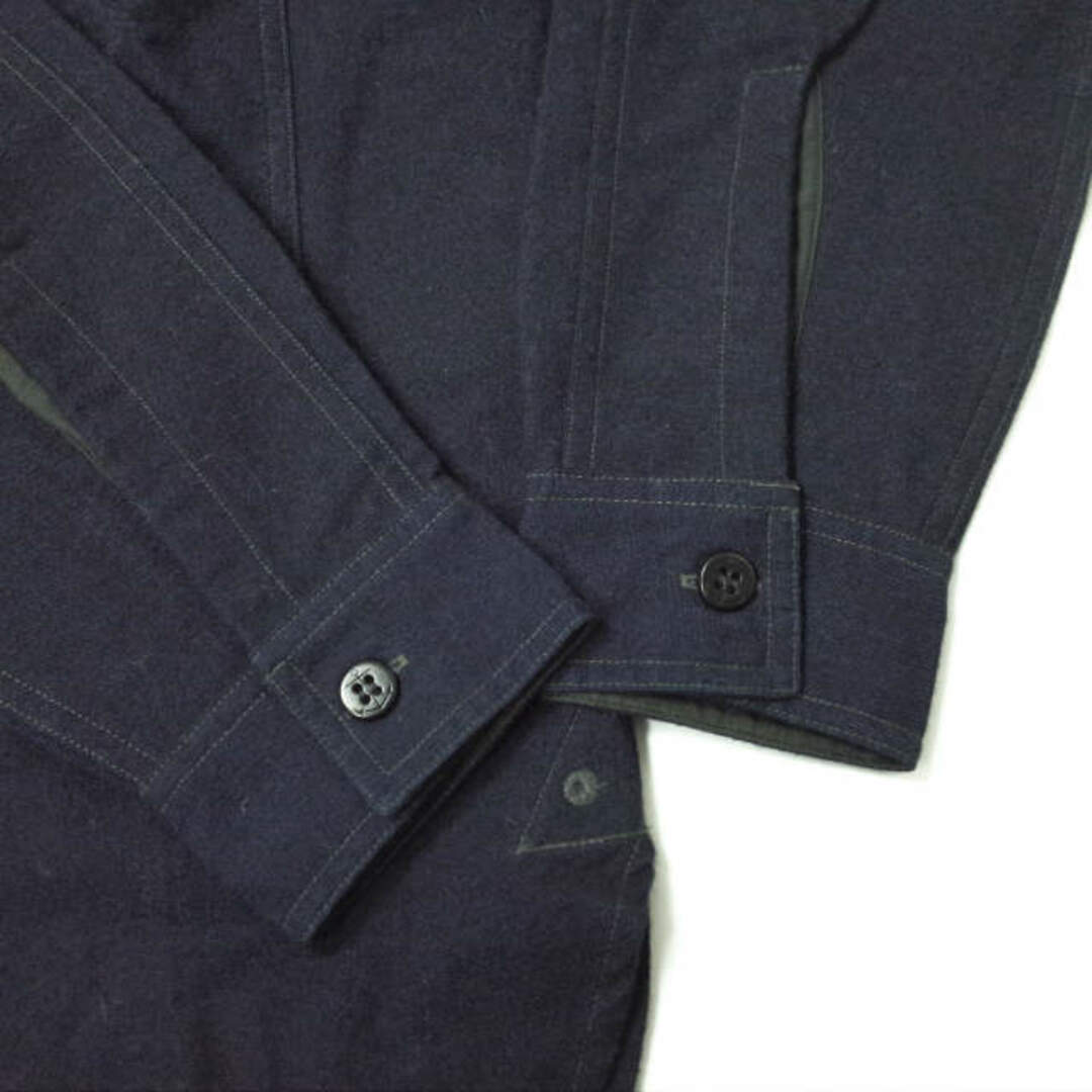 RRL - RRL ダブルアールエル WOOL BLEND OVERSIZE POCKET SHIRT