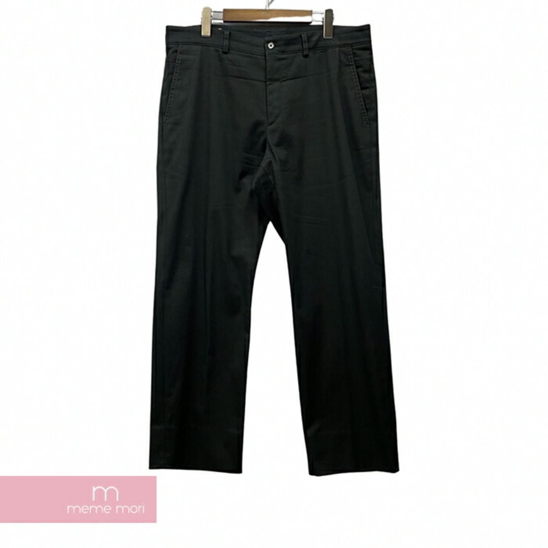 HERMES Cotton Pants 165040H502 エルメス コットンパンツ チノパンツ ストレッチ ブラック サイズ46【230714】【-C】【me04】