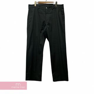 エルメス(Hermes)のHERMES Cotton Pants 165040H502 エルメス コットンパンツ チノパンツ ストレッチ ブラック サイズ46【230714】【中古-C】【me04】(スラックス/スーツパンツ)