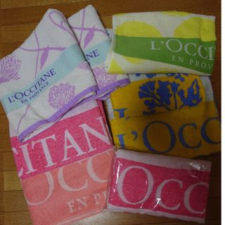 ロクシタン(L'OCCITANE)のロクシタン　使用済みタオル　８枚(タオル/バス用品)