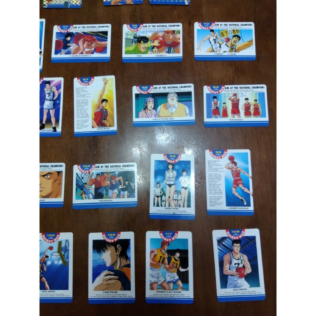 【レア物】当時品２６枚セットスラムダンクSLAM DUNKアマダPPカードダス エンタメ/ホビーのアニメグッズ(カード)の商品写真